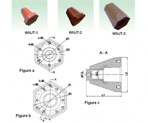 Cône intérieur plugin de série allant jusqu'à 42kV (Bague isolée)